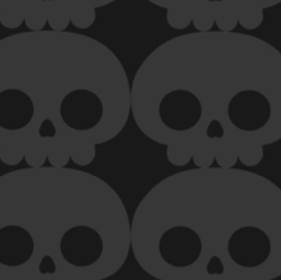 Halloween Skulls Grey - iPhone Wallpaper