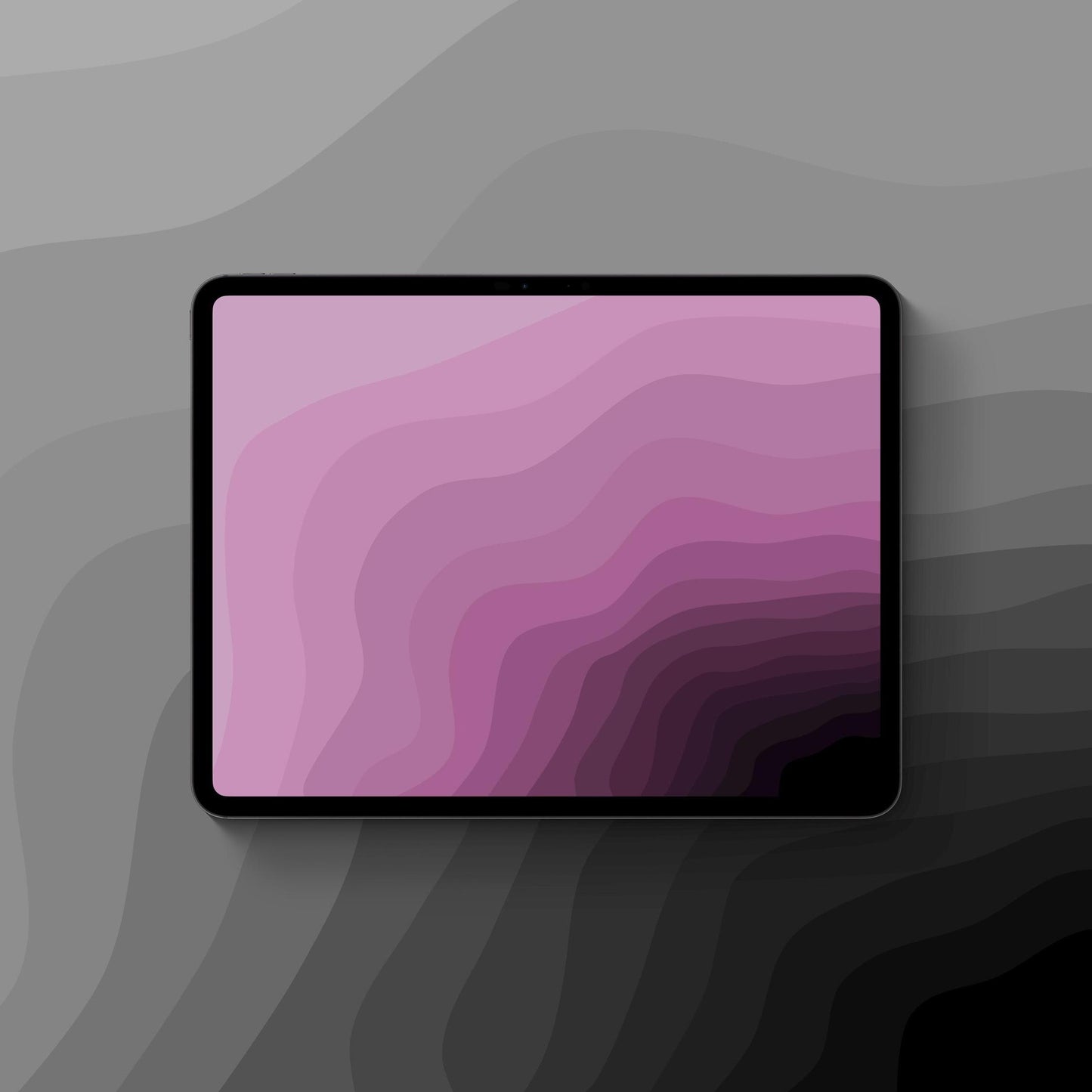 Ocean Depths Rose - iPad Wallpaper