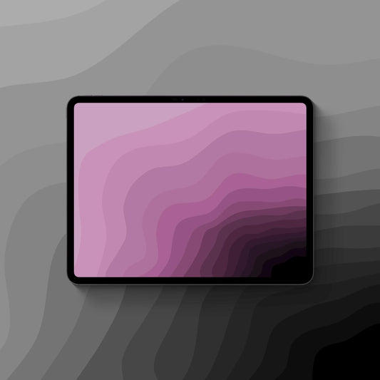 Ocean Depths Rose - iPad Wallpaper