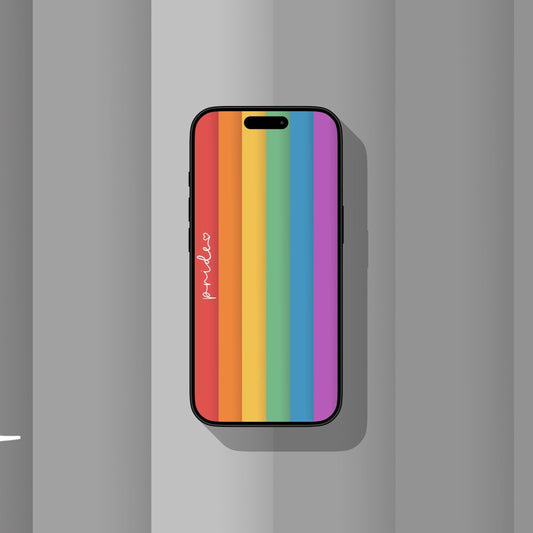Pride Rainbow (Light) - iPhone Wallpaper