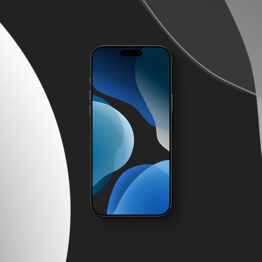 Lava Lamp Blue - iPhone Wallpaper