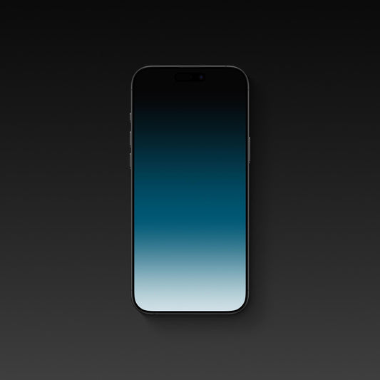 Gradient Teal - iPhone Wallpaper