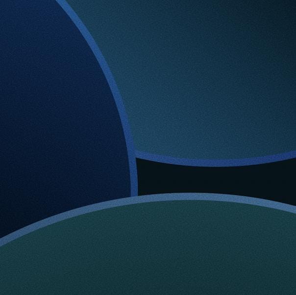 Bubbles Teal - iPhone Wallpaper