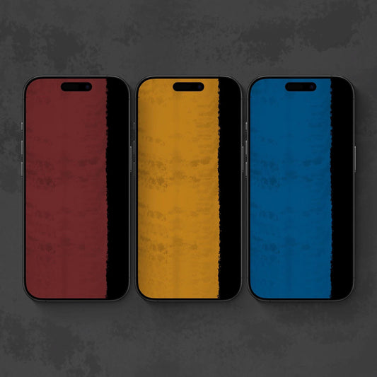 Paint Stroke Pack - Three iPhone Wallpapers
