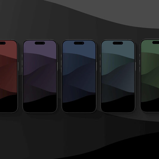 Nighttime Hills Pack - Five iPhone Wallpapers