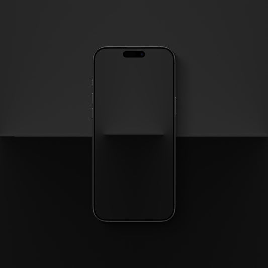 Fold Black - iPhone Wallpaper