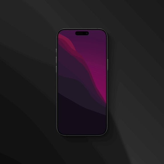 Landslide Fuschia - iPhone Wallpaper