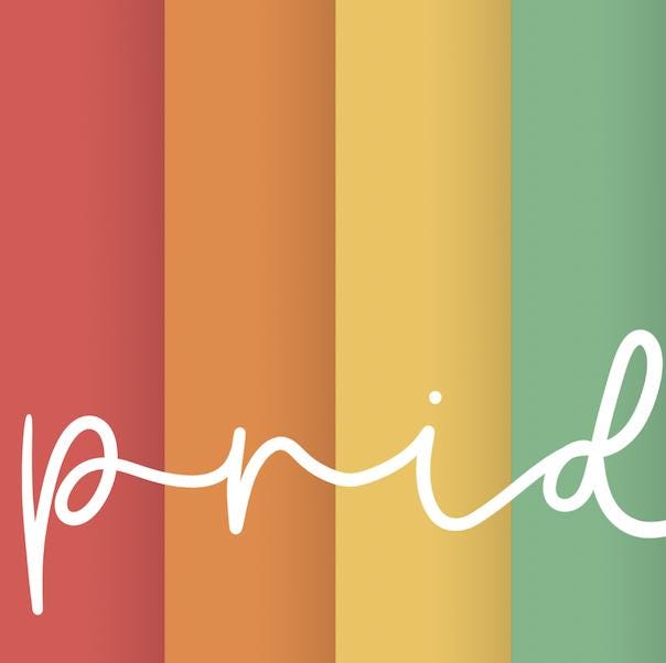 Pride Rainbow V2 (Light) - iPhone Wallpaper