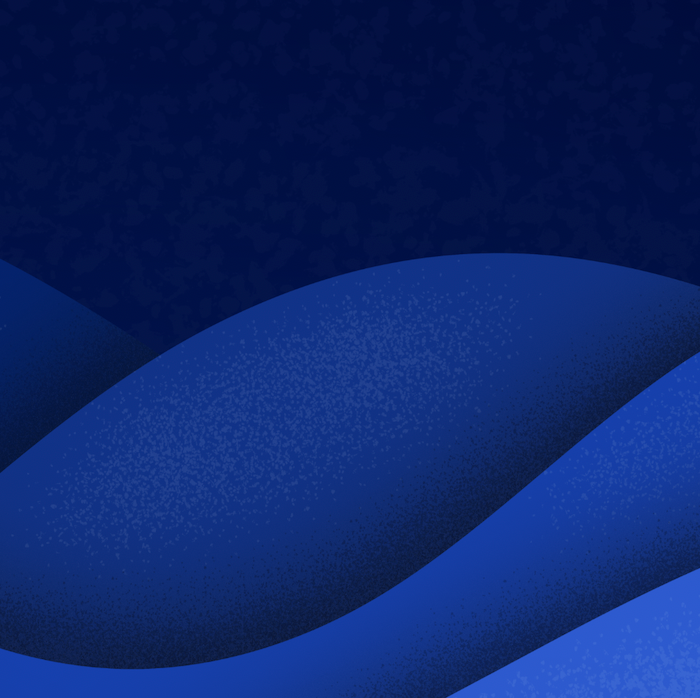 Grainy Valley Cerulean - iPhone Wallpaper