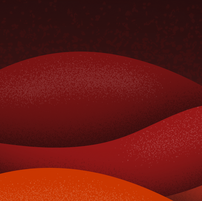 Grainy Valley Crimson - iPhone Wallpaper