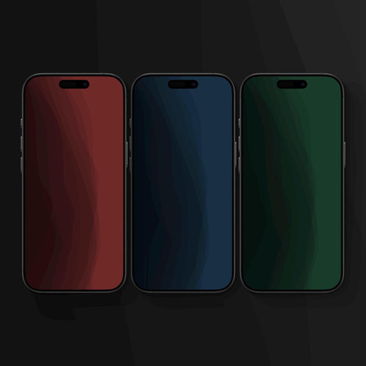 Sheer Dark Pack - Three iPhone Wallpapers