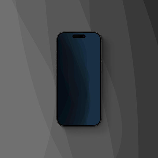 Sheer Dark Blue - iPhone Wallpaper