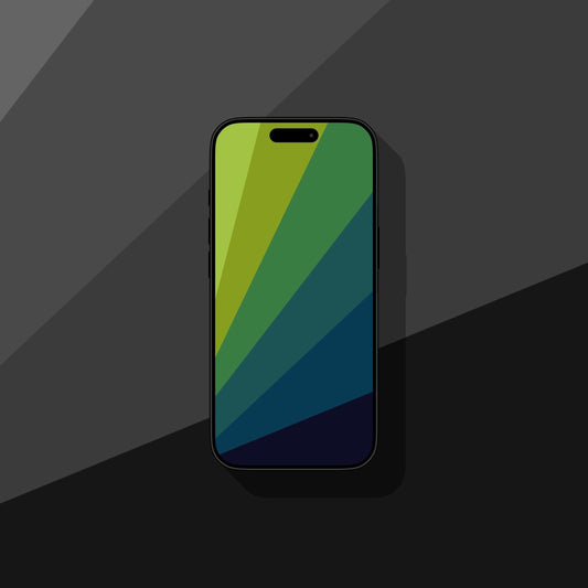 Slides Green - iPhone Wallpaper