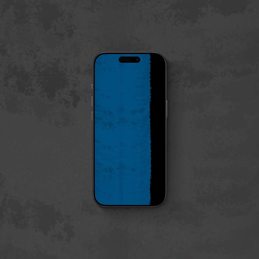 Paint Stroke Blue - iPhone Wallpaper