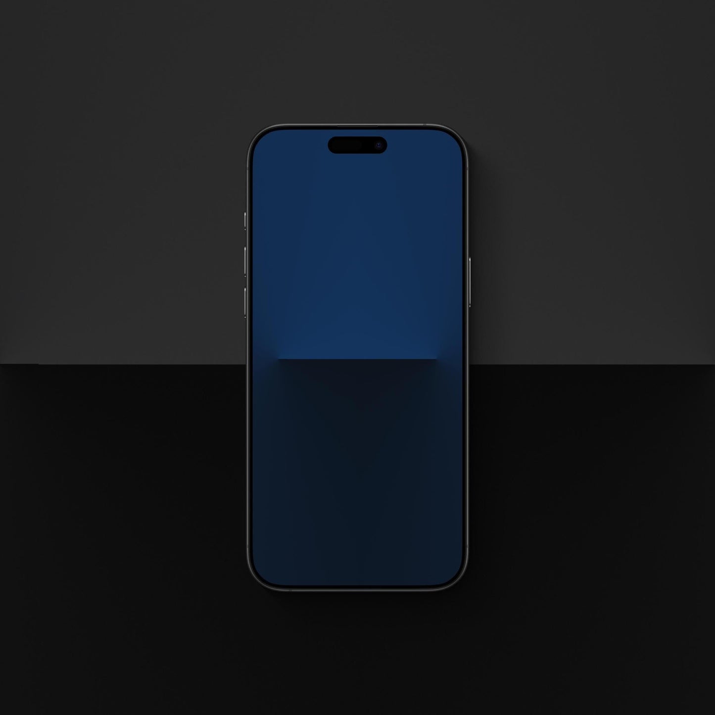 Fold Blue - iPhone Wallpaper
