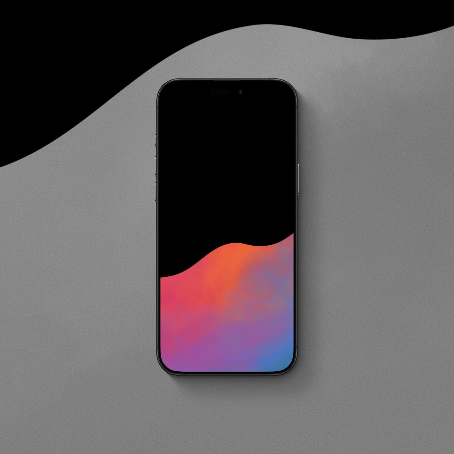 Duo Blot Pink - iPhone Wallpaper