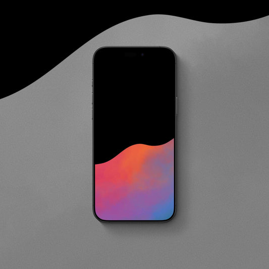 Duo Blot Pink - iPhone Wallpaper