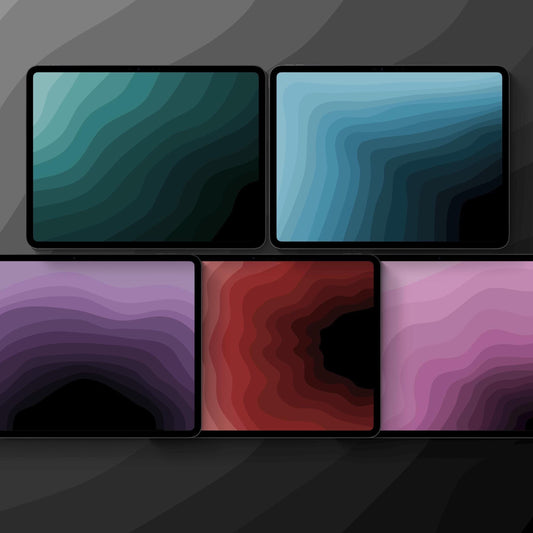 Ocean Depths Pack - Five iPad Wallpapers