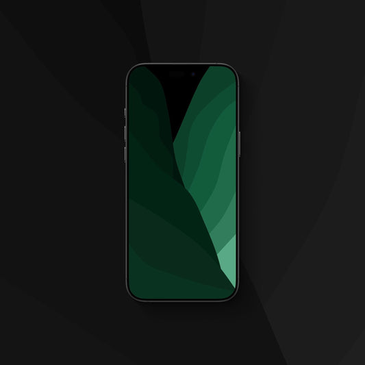 Coral Green - iPhone Wallpaper