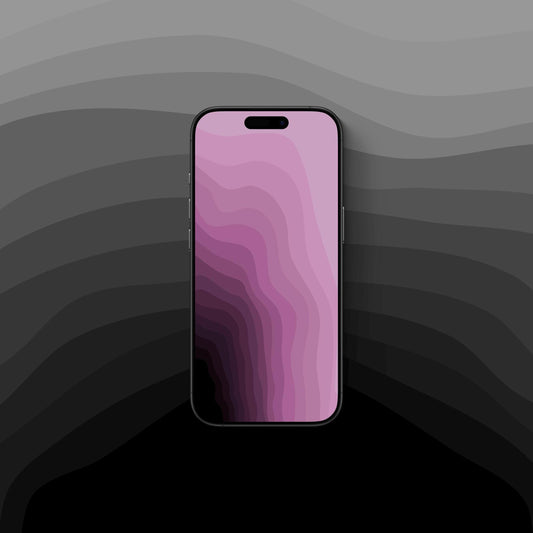 Ocean Depths Rose - iPhone Wallpaper