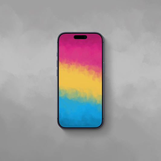 Pride Pansexual Blend - iPhone Wallpaper