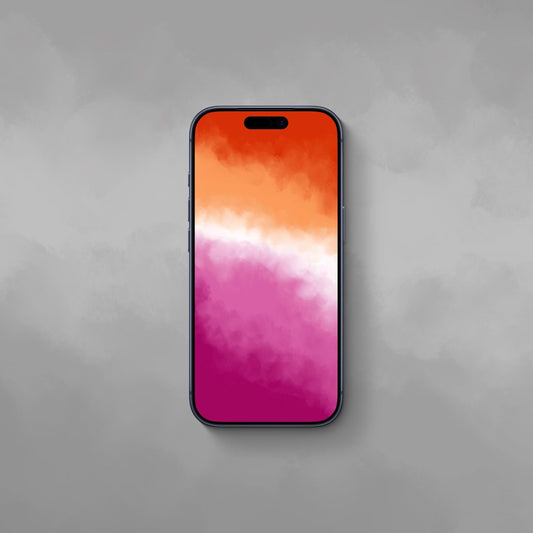 Pride Lesbian Blend - iPhone Wallpaper